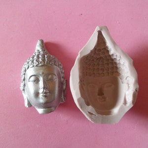gm buddha head silicone mold for fimo wepam clay
