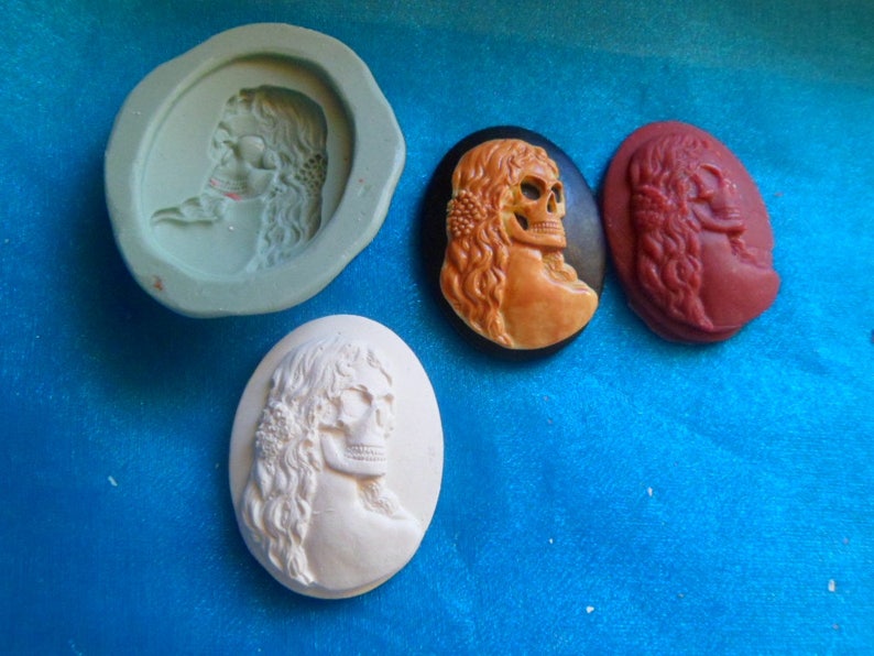 Gothic wepam fimo silicone mold