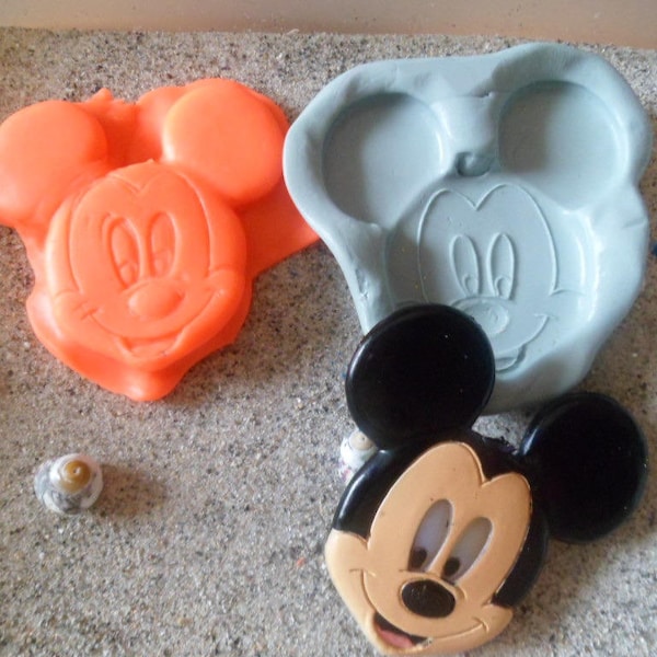 moule silicone  mickey gm  pour  wepam fimo