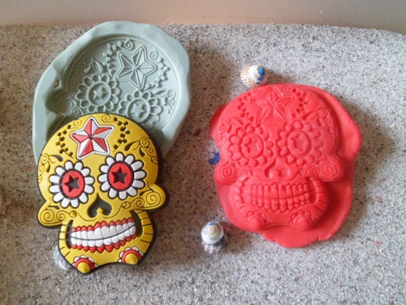Corsican Moorish silicone mold for polymer clay wepam plaster