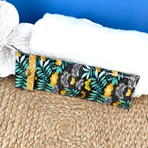 Etui pochette housse rangement réutilisable pour brosse à dents ou couverts coton enduit 32 nagoya