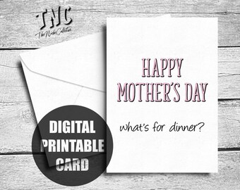 Funny Mother's Day Card Printable Inappropriate Naughty | Etsy
