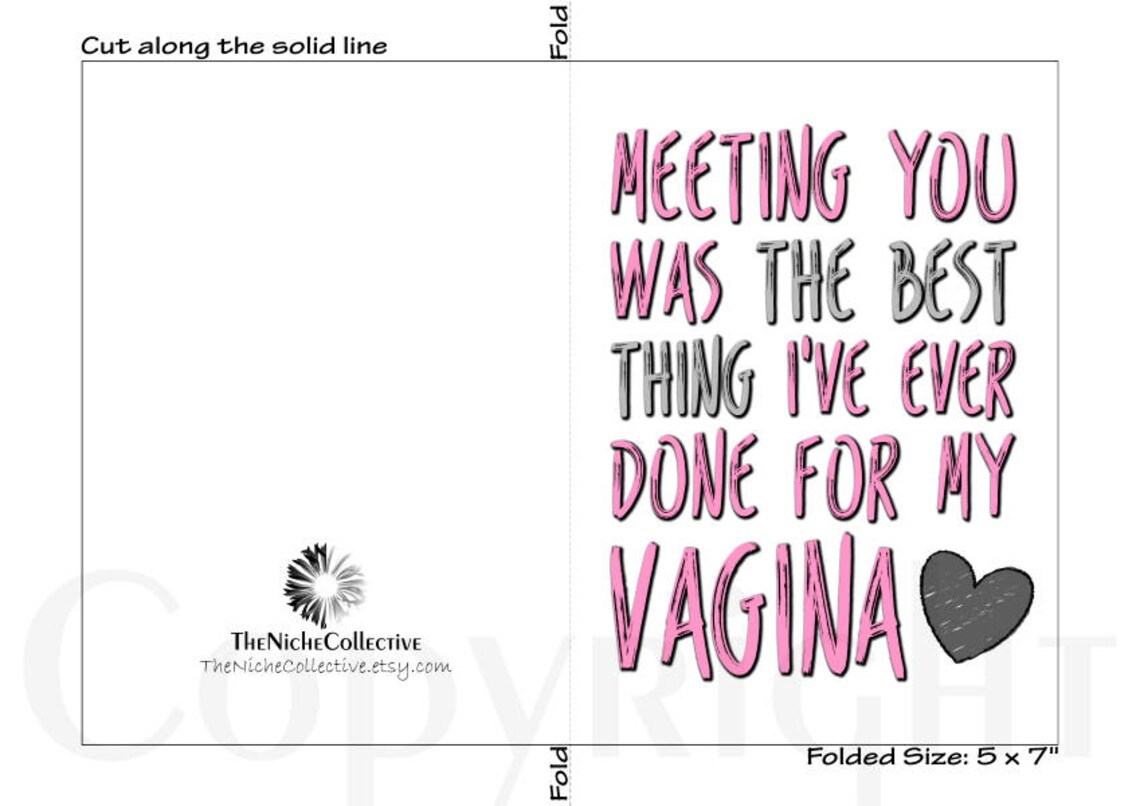 Naughty Valentines Day Card Him, Printable, Adult Birthday Card ...