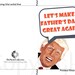 Donald Trump Father's Day Card, Printable, Funny Father's Day Gift ...