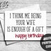 Funny Husband Birthday Card Printable Card for Husband - Etsy