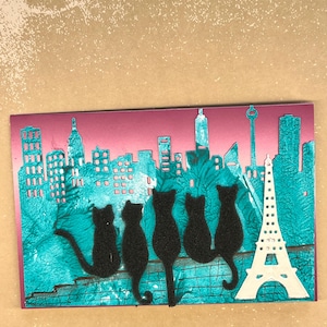 carte unique les chats à Paris