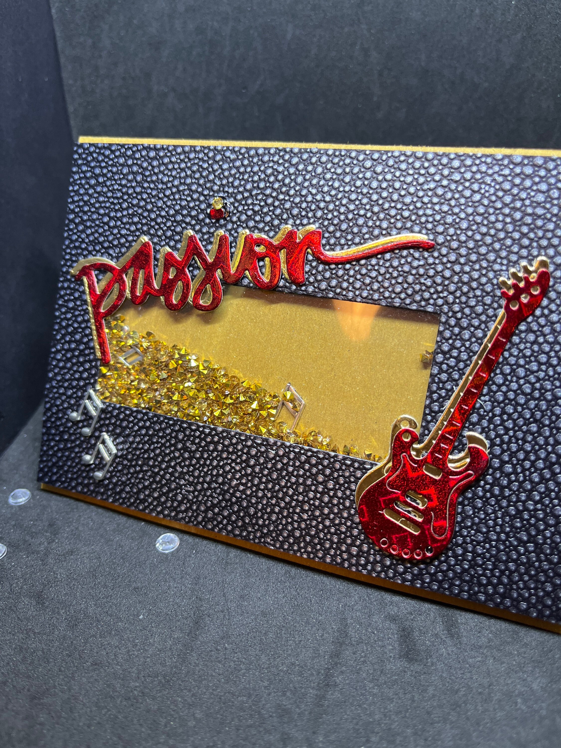 Carte D Anniversaire De Guitare Etsy France