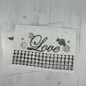 carte rétro/moderne love … modèle unique !