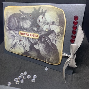 carte Joyeuses Pâques les lièvres !