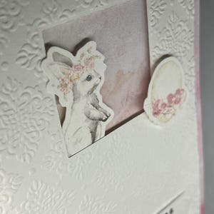 carte pour Pâques lapin toute douce ... joyeuses Pâques