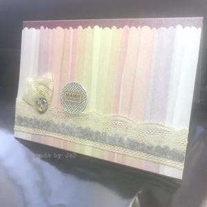 carte unique / mamie formidable / toute en dentelle !