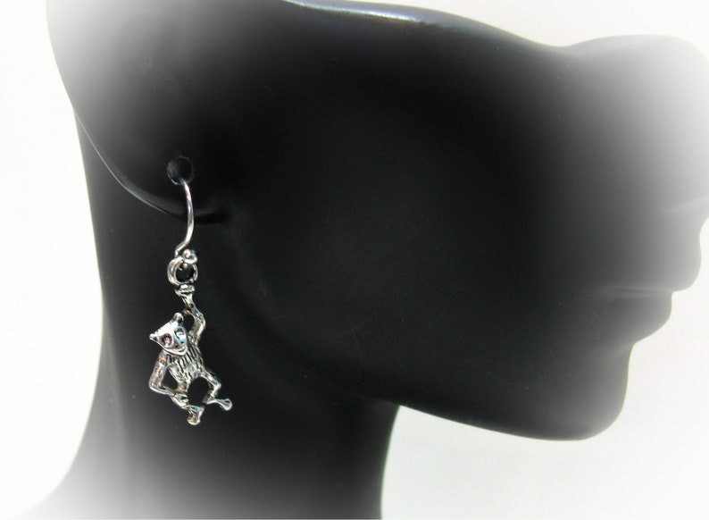 Minimalist tiny earringsAnimal earringscat earringsbear earringsmonkey earringsdinosaur earringshare earringsI love my dog earrings