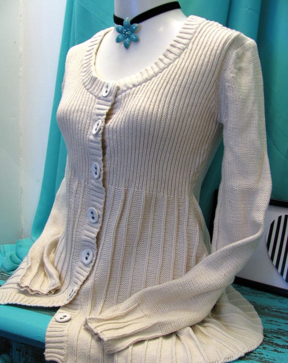 Vintage clothing vintage cardigan vest /vintage w… - image 1