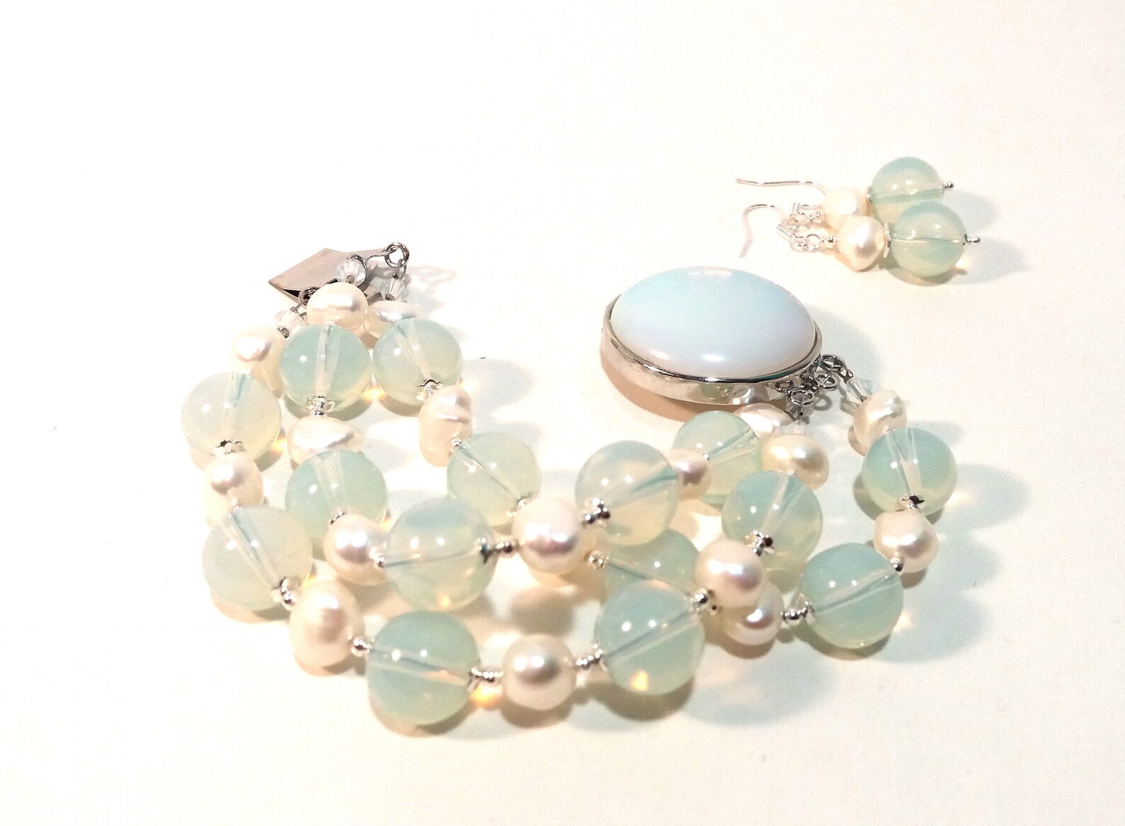 Chrysalini Opalite Cross Bracelet-DB1630 main image 0