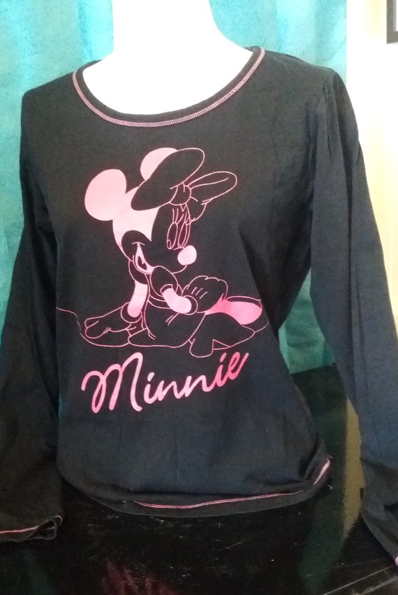 Original Vintage Minnie Mickey Mouse Shirt, Vintag