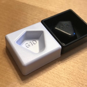 2 - G10: 0-9 Würfel Cradles (nur Kartenhalter)