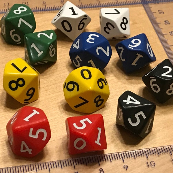 12- D10: Spin-Down Dice (dice only)