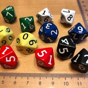 12- D10: Spin-Down-Würfel (nur Würfel)