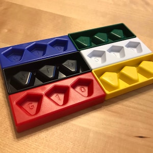6 - G10: 0-999 Dice Cradles (nur Kartenhalter)