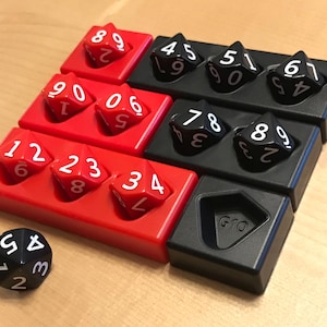 6 - Assorted 0-9, 0-99, 0-999 G10: Life Counters