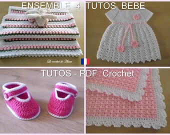 Couverture Bebe Crochet Etsy