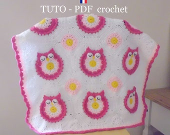 Couverture De Bordure Au Crochet Etsy
