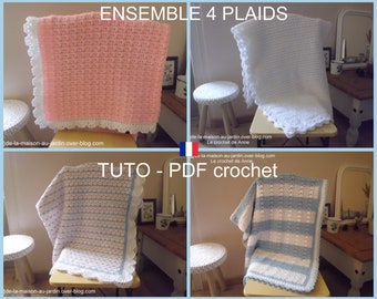 Couverture Crochet Etsy