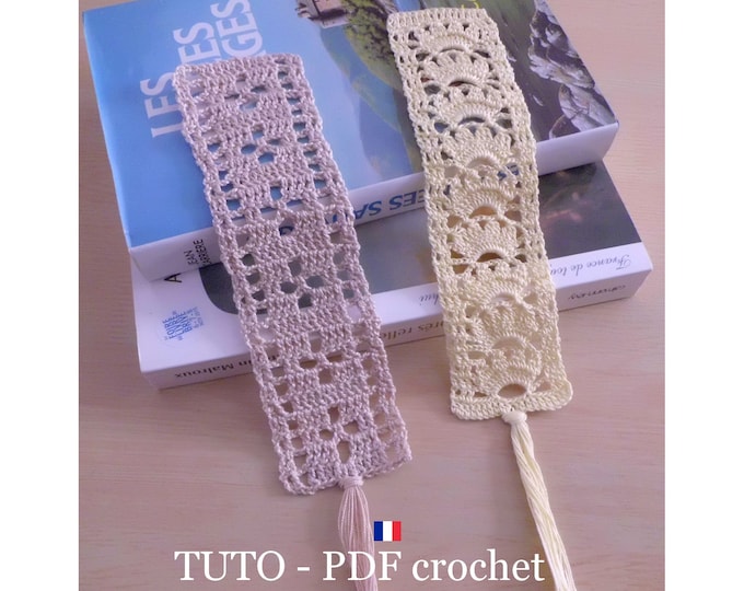 Kit Point De Croix Marque-pages Dentelle Coton - 12 Modèles Princesse, Fils Et Aiguilles Inclus