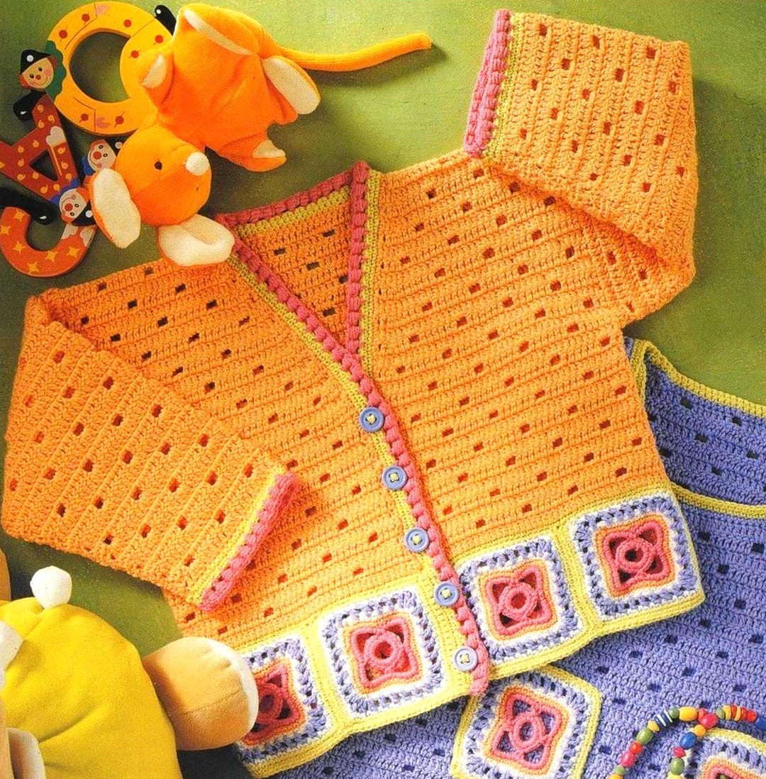 Tuto Crochet Bébé Gilet BÃ©bÃ© Au Tricot Modèle Gilet Et Robe Bébé