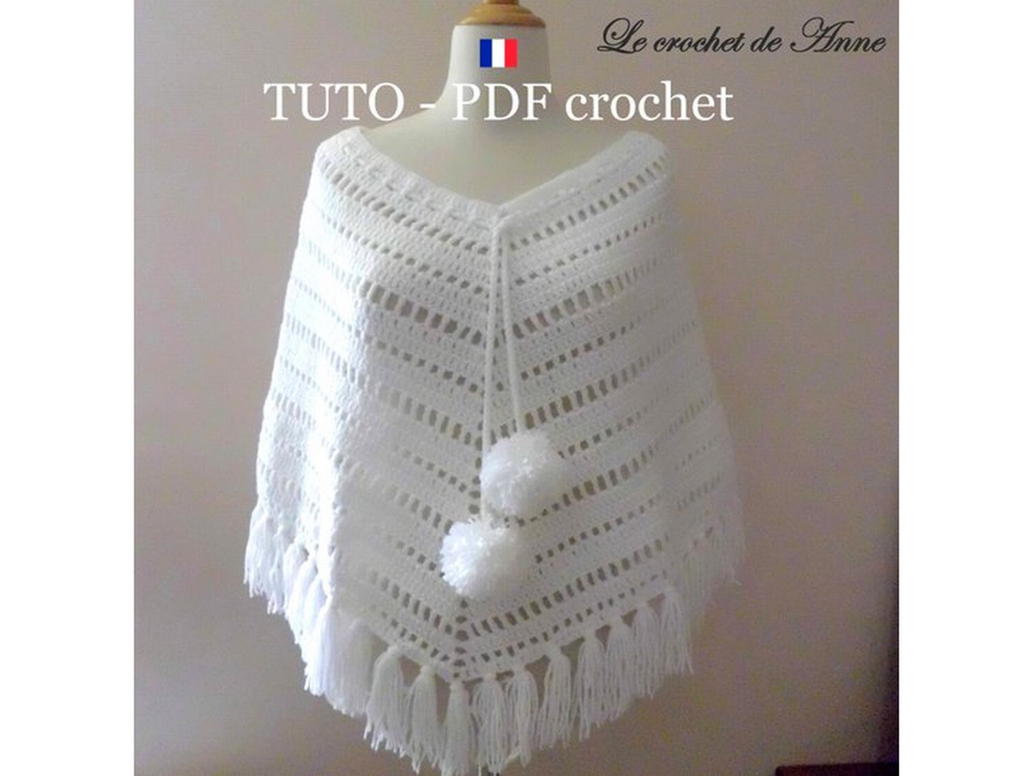 étole point ajouré France