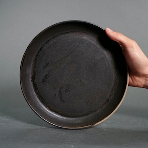 The Dinnerware Set Gray/Black ceramic, handmade, plates, bowl, tableware image 7