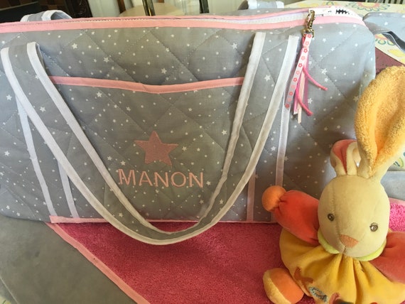 quilted baby changing bag
