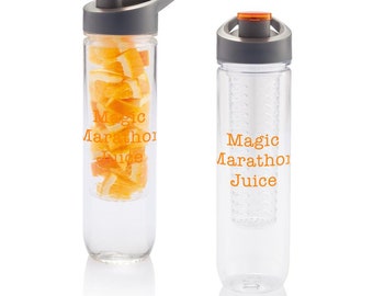 Magic Marathon Juice - Premium Infuser Water Bottle gift for runners / a runner