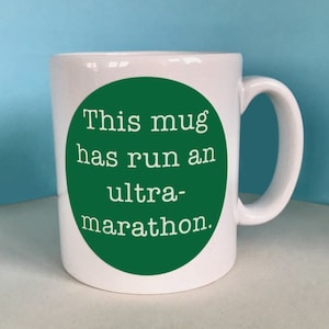 Cette tasse a couru un ultra-marathon