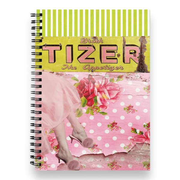 Notizbuch | Kunstdruck TIZER | Spiralblock | A5 | Notebook | Journaling | Tagebuch | Collegeblock