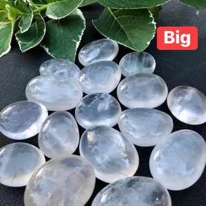SALE, Flashy GIRASOL palmstones, superior quality, meditation palmstones!!