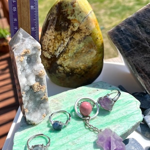 11 pcs, BULK crystals, wholesale, assorted crystals, top quality