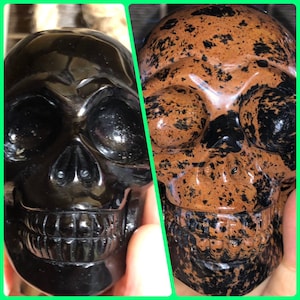 MAHOGANY, OBSIDIAN, SKULL!!