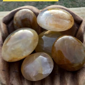GOLDEN HEALER, Palmstones, gold color, top quality!!!