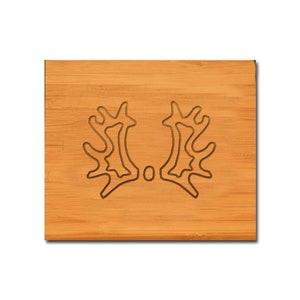 Engraved Bamboo Coaster Set with your choice of Horse Breed Logo | Equestrian Coasters | Horse Coasters | Horse Show Award