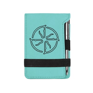 Custom Mini Notepad & Pen with your choice  Horse Breed Logo | Tack Trunk Notepad | Equestrian Notepad | Horse Notepad