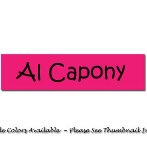 Engraved Plastic Stall Nameplate | Stall Plate | Horse Stall | Horse Sign | Equestrian Sign
