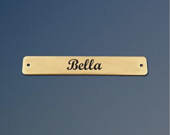 Horse Bridle Engraved Nameplate