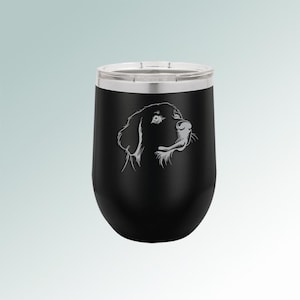 Stemless Stainless Steel Golden Retriever Wine Glass with your choice of Design | Golden Retriever Tumbler | 80+ Golden Retriever Designs