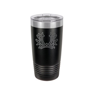 Vacuum Insulated 20 oz Stainless Steel Tumbler with your Choice of Horse Breed Logo | Horse Tumbler | Equestrian Tumbler | Horse Show Award