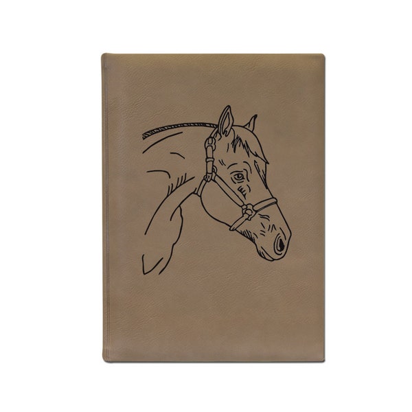 Personalized Sketchpad - Horse Designs | Horse Sketchpad | Horse Sketchbook | Equestrian Gift | Equestrian Sketchpad | Equestrian Sketchbook