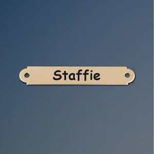 Engraved Saddle Nameplate | Horse Saddle Plate