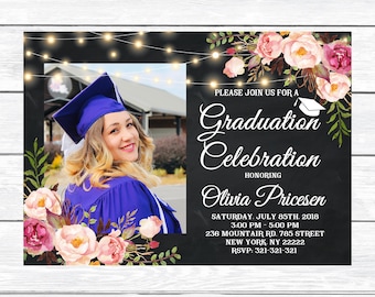 Graduation Invite Etsy