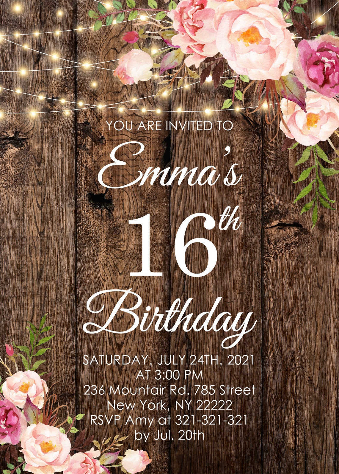 online-editable-16th-birthday-invitation-instant-download-etsy