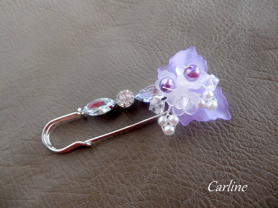 Brooch Attach vuelve a ser aprendiz original Wedding Leaves Etsy España